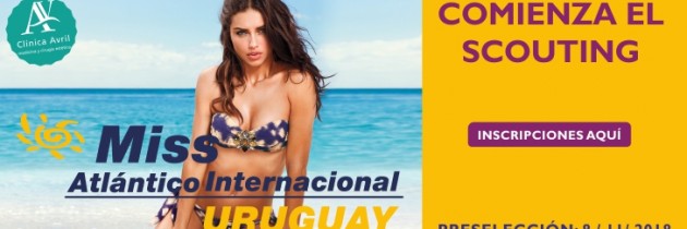 Pre-selección para Miss Atlántico Internacional Uruguay